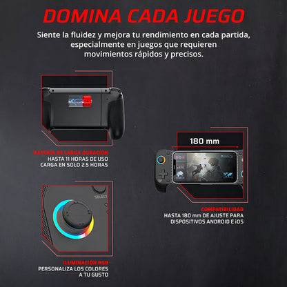 Control Gamer Inalambrico Para Moviles Balam Rush G626 Bt