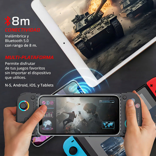 Control Gamer Inalambrico Para Moviles Balam Rush G626 Bt