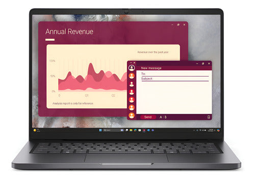 Laptop Dell Pro, 14  Wuxga, Core Ultra 7 150u Ram 16gb 512gb Negro