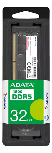 Memoria Ram Portátil Adata Ddr5 32gb 4800 Mt/s