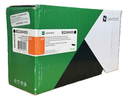 Tóner Lexmark B224h00 Alto Rendimiento Negro, 3.000 Páginas