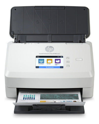 Escáner Hp Scanjet Enterprise Flow N7000 Snw1 Adf 600 Dpi