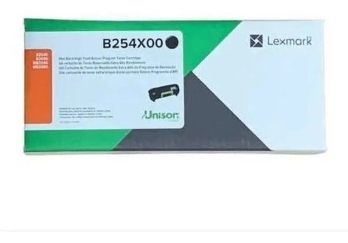 Tóner Lexmark B254x00 Super Alto Rendimiento Negro, 10.000 P - Negro