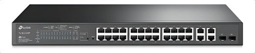 Switch Poe+ Jetstream Sdn Administrable 24 Puertos 10/100 Mb
