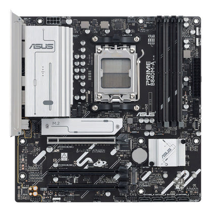 Tarjeta Madre Asus Prime B840m-a, Micro-atx Am5 256gb Ddr5 Gris