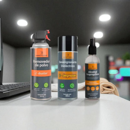 Kit Limpieza 2 Pz Limpiador Pantallas Y Espuma Limpiadora