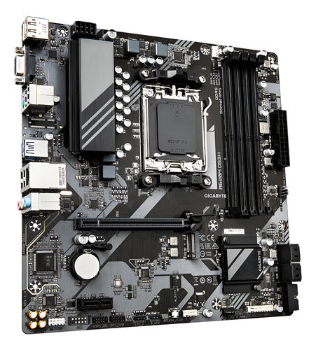 Tarjeta Madre Gigabyte B840m Ds3h Micro-atx Am5, 256gb Ddr5 Negro