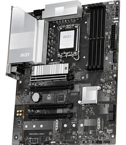 Tarjeta Madre Msi Pro Z890-s Wifi, Atx 1851 256gb Ddr5 Negro