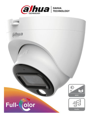 Dahua Cámara Cctv Domo Exteriores Hac-hdw1239tlq(-a)-led Bla