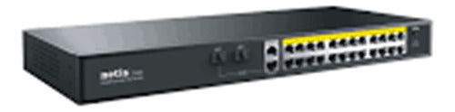 Netis Switch Poe P124gh, 24 Puertos Poe (100 Mbps)  360w