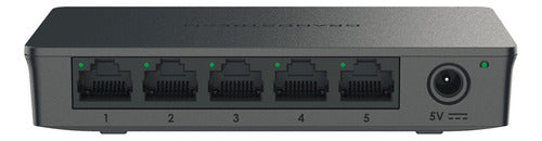 Switch Grandstream Gigabit Ethernet Gwn7700 5p 10 Gbit/s