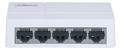 Switch Dahua Fast Ethernet Pfs3005-5et-l, 5 Puertos Rj-45