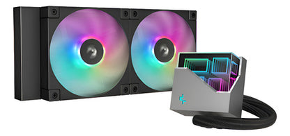 Deepcool Lt240 Enfriamiento Líquido Cpu 2x 120mm 2400rpm Neg