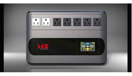 No Break Skele Gf1000, 600w, 100kva Salida 120v, 7 Salidas