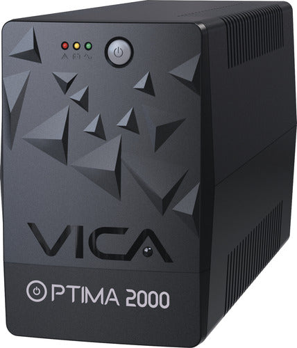 No Break Vica Optima 2000 Línea Interactiva 1200w 2000va 8c