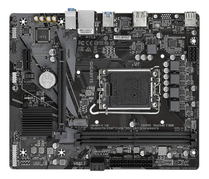 Tarjeta Madre Gigabyte H610m K V2, Micro-atx 1700 128gb Ddr5 Negro