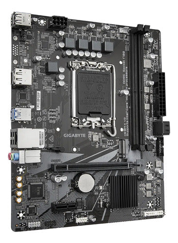 Tarjeta Madre Gigabyte H610m K V2, Micro-atx 1700 128gb Ddr5 Negro