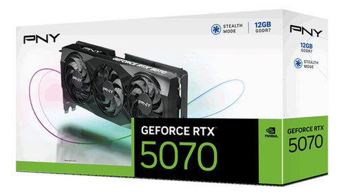 Tarjeta Video Pny Nvidia Geforce Rtx 5070 Stealth Mode 12gb