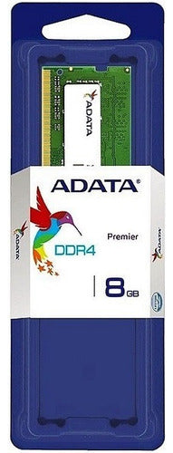 Memoria Ram Premier Color Verde 8gb 1 Adata Ad4s26668g19-sgn