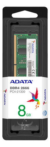 Memoria Ram Premier Color Verde 8gb 1 Adata Ad4s26668g19-sgn