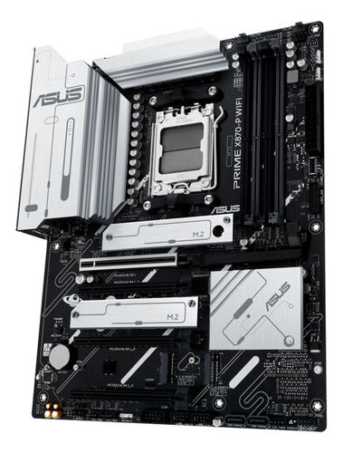 Tarjeta Madre Asus Prime X870-p Wifi Atx Am5 192gb Ddr5 Amd Negro