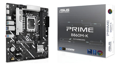 Tarjeta Madre Asus Prime B860m-k, Micro-atx, Lga 1851 Ddr5 Negro