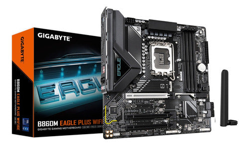 Tarjeta Madre Gigabyte B860m Eagle Plus Wifi6e Microatx Ddr5