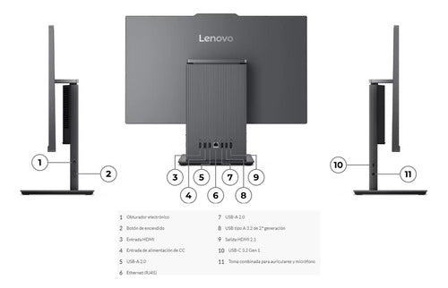 Lenovo Ideacentre Aio 24irh9 All-in-one 23.8  I3-1315u, 16gb