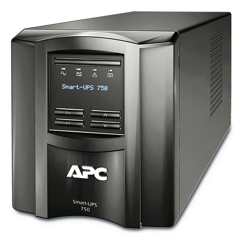 No Break Apc Smt750c Línea Interactiva 500w 750va 6 Salidas