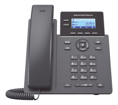 Grandstream Teléfono Ip Grp2602p Con Pantalla 2.21  2 Líneas