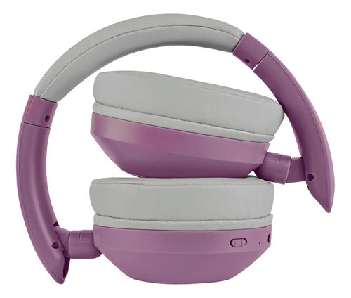 Perfect Choice Audífonos Soundia, Bluetooth,  Usb-c, Morado