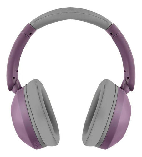 Perfect Choice Audífonos Soundia, Bluetooth,  Usb-c, Morado