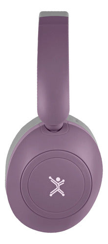 Perfect Choice Audífonos Soundia, Bluetooth,  Usb-c, Morado