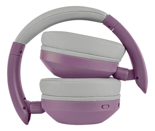 Perfect Choice Audífonos Soundia, Bluetooth,  Usb-c, Morado