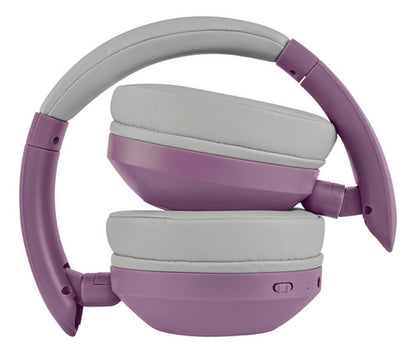 Perfect Choice Audífonos Soundia, Bluetooth,  Usb-c, Morado