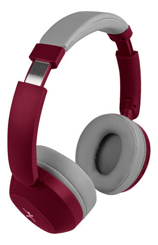 Perfect Choice Audífonos Soundia, Bluetooth,  Usb-c, Rojo