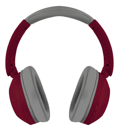 Perfect Choice Audífonos Soundia, Bluetooth,  Usb-c, Rojo