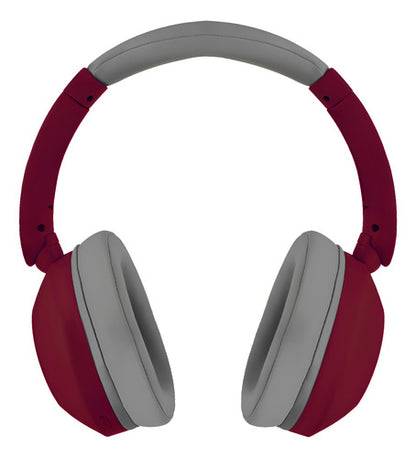 Perfect Choice Audífonos Soundia, Bluetooth,  Usb-c, Rojo