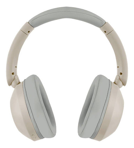 Perfect Choice Audífonos Soundia, Bluetooth, Usb-c, Taupe