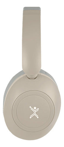 Perfect Choice Audífonos Soundia, Bluetooth, Usb-c, Taupe