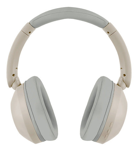 Perfect Choice Audífonos Soundia, Bluetooth, Usb-c, Taupe