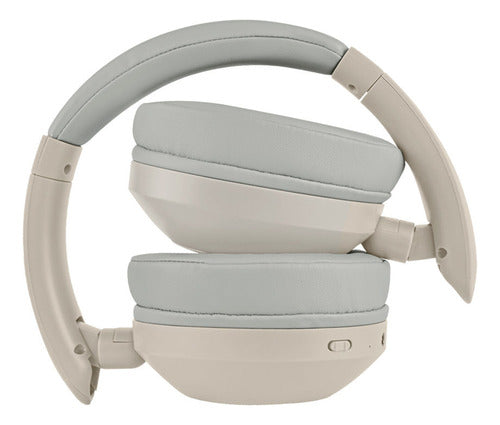 Perfect Choice Audífonos Soundia, Bluetooth, Usb-c, Taupe