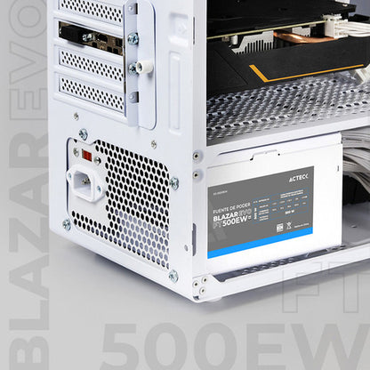 Fuente De Poder Acteck Blazar Evo Ft500ew, 24-pin Atx, 500w