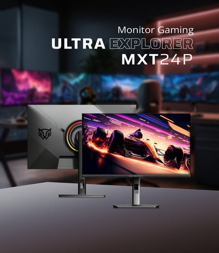 Monitor Gamer Balam Rush Br-940702 Led 23.8  Fhd 165hz Negro