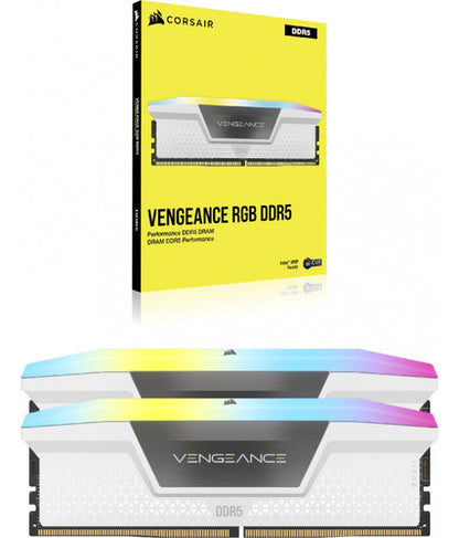 Kit Memoria Ram Corsair Vengeance Ddr5 6000mhz 2x32gb Blanco