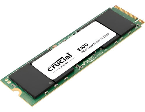 Ssd Crucial E100 Nvme, 480gb M.2 4700 Mb/s Lectura Pci E 4.0
