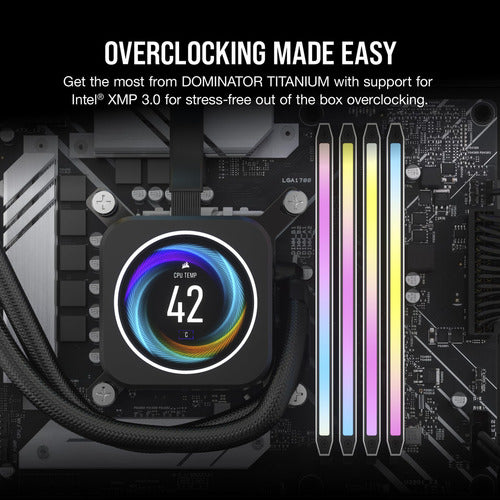 Kit Memoria Ram Corsair Rgb Ddr5 6000mhz 32gb 2x16gb Blanco