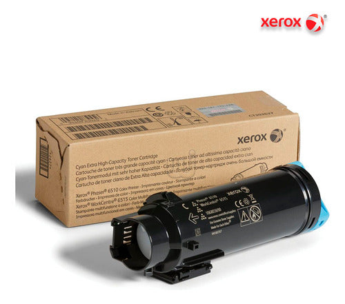 Tóner Xerox 106r03693 Alto Rendimiento Cian, 4.300 Páginas