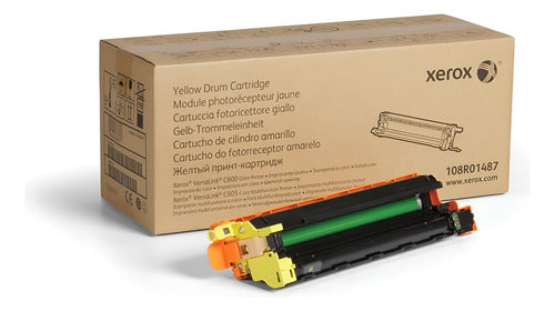 Tambor Xerox 108r01487 Amarillo, 40.000 Páginas