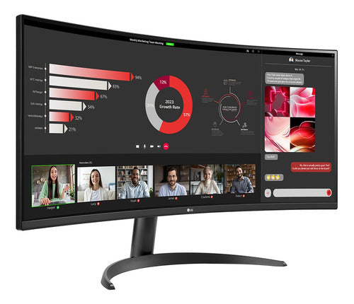 LG 34wr50qk-b.awm Ultra Wide Monitor 34 Hdr 10 Negro